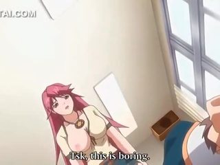 Pink haired anime enchantress künti fucked against the